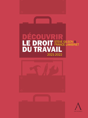 cover image of Découvrir le droit du travail 2021-2022
